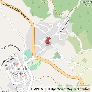 Mappa Via madonna dei pini 8, 05020 Lugnano in Teverina, Terni (Umbria)
