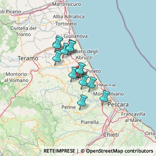Mappa Via dei Sanniti, 64032 Atri TE, Italia (9.84769)