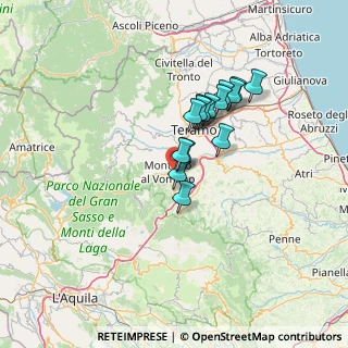 Mappa Piazzale G. V. Pigliacelli, 64046 Montorio Al Vomano TE, Italia (10.53133)