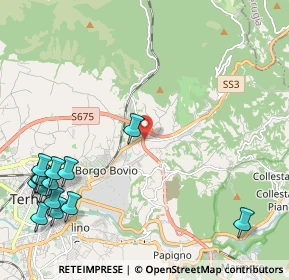 Mappa Via Alberto Guidi, 05100 Terni TR, Italia (3.19)