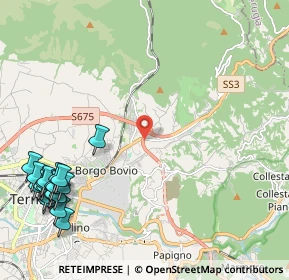 Mappa Via Alberto Guidi, 05100 Terni TR, Italia (3.25)