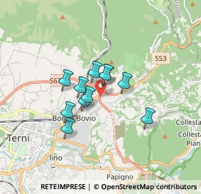 Mappa Via Alberto Guidi, 05100 Terni TR, Italia (1.17818)