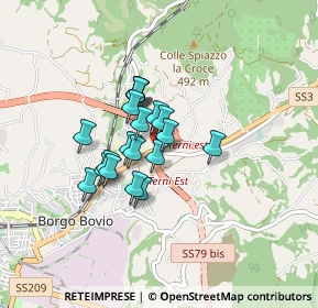 Mappa Via Alberto Guidi, 05100 Terni TR, Italia (0.6025)