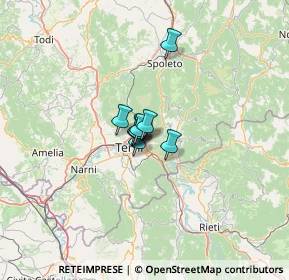Mappa Via Alberto Guidi, 05100 Terni TR, Italia (12.81182)