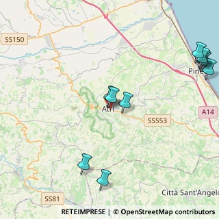 Mappa Vico Cancelli, 64032 Atri TE, Italia (5.81909)