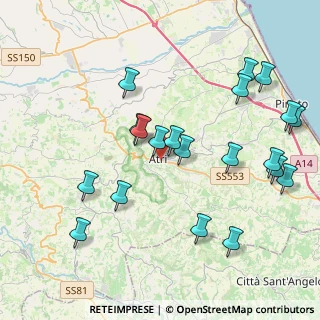 Mappa Vico Cancelli, 64032 Atri TE, Italia (4.664)