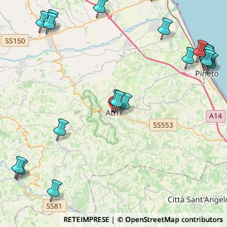 Mappa Vico Cancelli, 64032 Atri TE, Italia (6.8085)