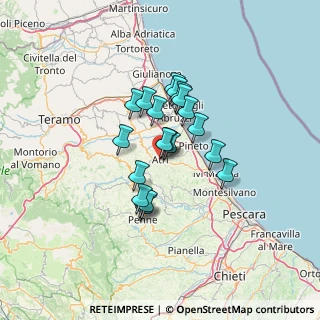 Mappa Vico Cancelli, 64032 Atri TE, Italia (9.8265)
