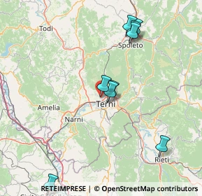 Mappa Via del Fagiano, 05100 Terni TR, Italia (32.061)