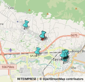 Mappa Via del Fagiano, 05100 Terni TR, Italia (2.09636)