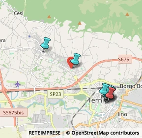 Mappa Via del Fagiano, 05100 Terni TR, Italia (2.40636)