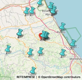 Mappa Via Giovanni Falcone, 64032 Atri TE, Italia (8.8155)