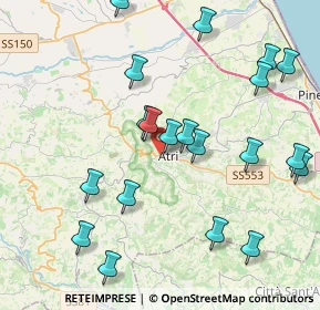 Mappa Via Giovanni Falcone, 64032 Atri TE, Italia (4.719)