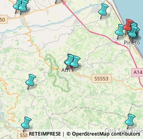 Mappa Viale Umberto I, 64032 Atri TE, Italia (6.703)