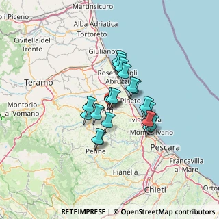 Mappa Via Finocchi Angelo, 64032 Atri TE, Italia (9.4955)