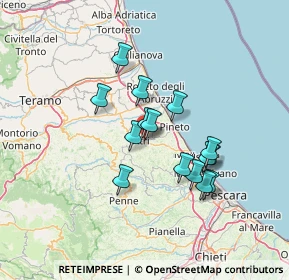 Mappa Viale Umberto I, 64032 Atri TE, Italia (11.61733)