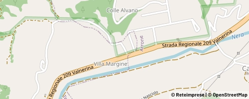 Mappa Terni