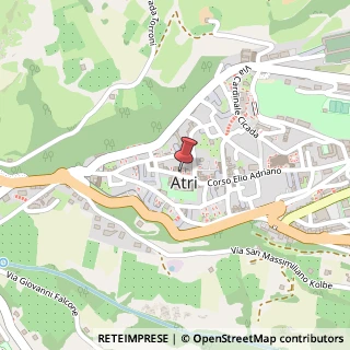 Mappa Via Umberto I, 63, 64032 Atri, Teramo (Abruzzo)