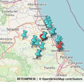 Mappa Portico Pomenti, 64032 Atri TE, Italia (9.5795)