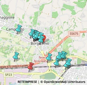 Mappa Via della Rondine, 05100 Terni TR, Italia (0.883)