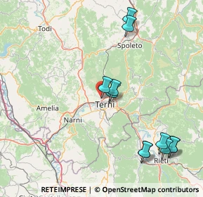 Mappa Via della Rondine, 05100 Terni TR, Italia (19.12909)
