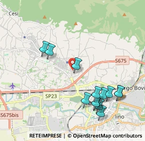 Mappa Via della Rondine, 05100 Terni TR, Italia (2.31769)