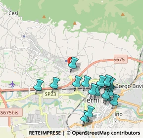 Mappa Via della Rondine, 05100 Terni TR, Italia (2.31722)