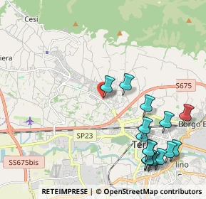 Mappa C.C IL POLO, 05100 Terni TR, Italia (2.662)