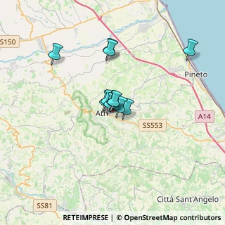 Mappa Via A. Finocchi, 64032 Atri TE, Italia (2.31091)
