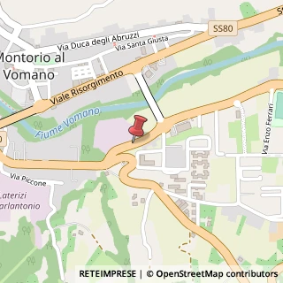 Mappa Via Piane, 3, 64046 Montorio al Vomano, Teramo (Abruzzo)