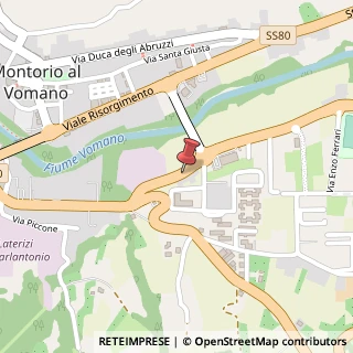 Mappa Via Piane, 223, 64046 Montorio al Vomano, Teramo (Abruzzo)