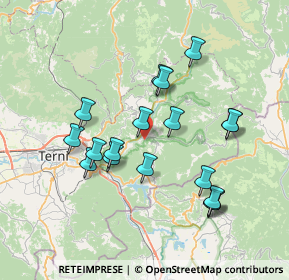 Mappa Arrone, 05031 Arrone TR, Italia (7.3)