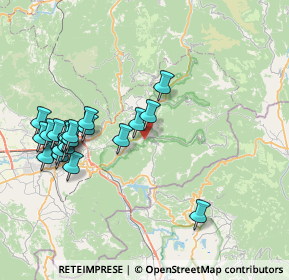 Mappa Arrone, 05031 Arrone TR, Italia (8.5455)