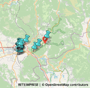 Mappa Arrone, 05031 Arrone TR, Italia (8.8565)