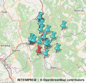 Mappa Arrone, 05031 Arrone TR, Italia (9.48368)