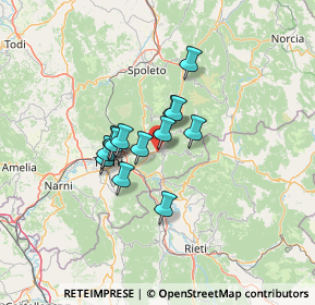 Mappa 05031 Arrone TR, Italia (9.21154)