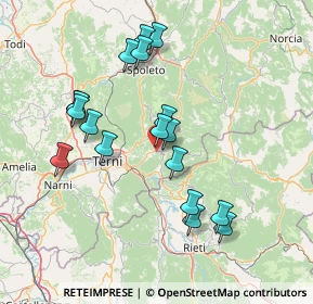 Mappa 05031 Arrone TR, Italia (14.93611)