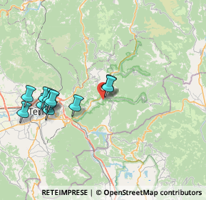 Mappa 05031 Arrone TR, Italia (8.12727)