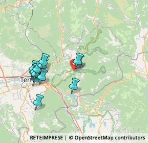 Mappa 05031 Arrone TR, Italia (7.42692)