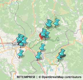 Mappa 05031 Arrone TR, Italia (7.36211)