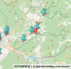 Mappa 05031 Arrone TR, Italia (6.60333)