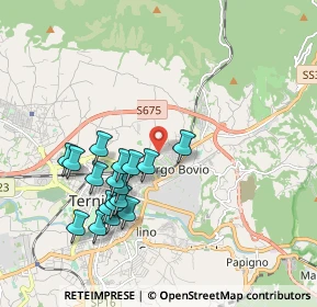 Mappa Via Carnano, 05100 Terni TR, Italia (1.95353)