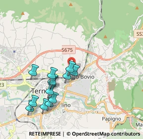 Mappa Via Carnano, 05100 Terni TR, Italia (2.03)