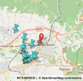 Mappa Via Carnano, 05100 Terni TR, Italia (2.27643)