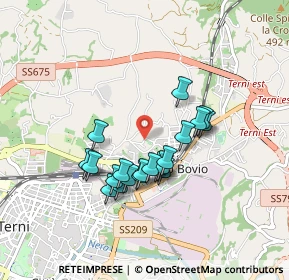 Mappa Via Carnano, 05100 Terni TR, Italia (0.768)