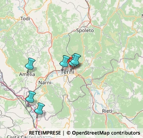 Mappa Via Carnano, 05100 Terni TR, Italia (27.97091)