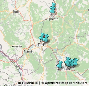 Mappa Via Carnano, 05100 Terni TR, Italia (18.59167)