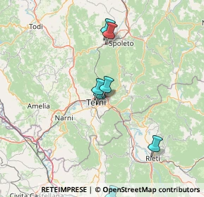 Mappa Via Carnano, 05100 Terni TR, Italia (24.55818)