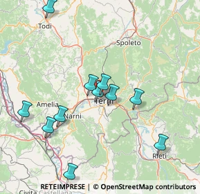 Mappa Via Ponte le Cave, 05100 Terni TR, Italia (16.11364)