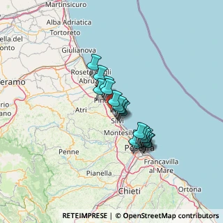 Mappa Via Forcella, 64028 Silvi TE, Italia (10.00947)